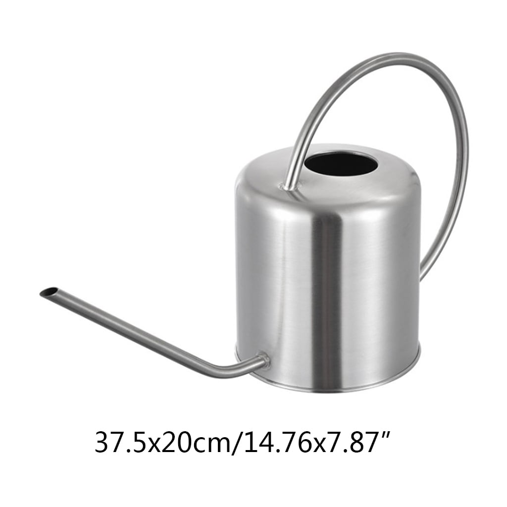 JZROCKER Silver, Golden Long Tips Watering Can Long Spout Watering Easy to Water for Potted , , Flowers and Garden