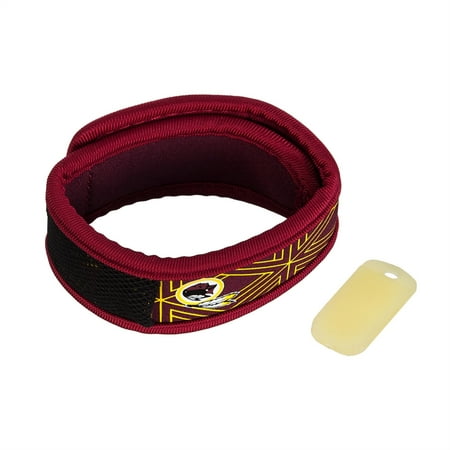 case of 72 Z band insect repellent, no deet Washington Redskins, Wrist Band