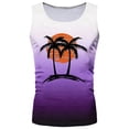 thumbnail image 2 of Men's Sleeveless Graphic Tank Tops Coconut Tree Print Casual Tops for Everyday Wear Beach Style Muscle Shirts, 2 of 3