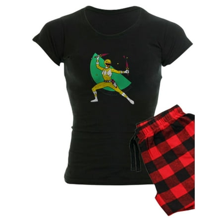 

CafePress - Power Rangers Yellow Ranger Wi - Women s Dark Pajamas