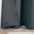 thumbnail image 5 of Superior Blackout Solid Light Filtering Grommet Curtain Panel Set, 46" x 84", Grey, 5 of 13