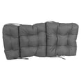 thumbnail image 4 of Coussin de Chaise Extérieur Solide en Polyester Filé 20 Pouces par 42 Pouces, 4 of 4