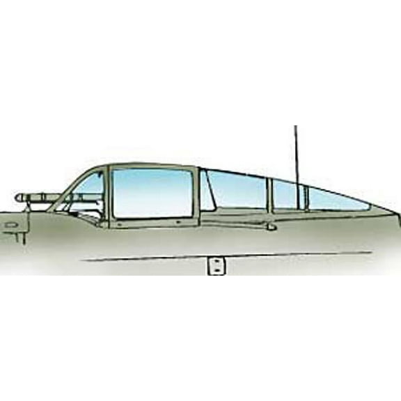 Ki-27 Nate Vacuform Canopy x2 for Hasegawa (1/72 model kit accessory)