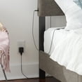 thumbnail image 3 of Bed Frame Paloma Upholstered Bed with USB, 3 of 8
