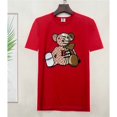 thumbnail image 2 of Burberr Camiseta De Verano Para Hombre Con Letras De Oso Bordadas De Algodón Con Cuello Redondo Manga Corta S-4XL Gao Jiahui  unisex, 2 of 2