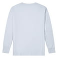 thumbnail image 2 of Men's T-Shirt Long Sleeve Crew Neck Casual Workout T-Shirt White 1# X-Large, 2 of 7
