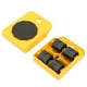 thumbnail image 2 of Juego de Transporte de Muebles, Amarillo, Fácil Elevador de Muebles, Placa Móvil, Herramientas Móviles Para Mover Objetos Pesados Que Llevan 150 Kg(Amarillo) Ecomeon no, 2 of 4