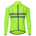 thumbnail image 3 of Amdohai Men Windproof Hooded Cycling Jacket Breathable High Visibility Reflective Bike Bicycle Riding Sports Coat Jacket, 3 of 7