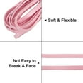 thumbnail image 3 of Flat Leather Cord, 5.5 Yard 6mm Leather String Strips for DIY Crafts, Pink, 3 of 6