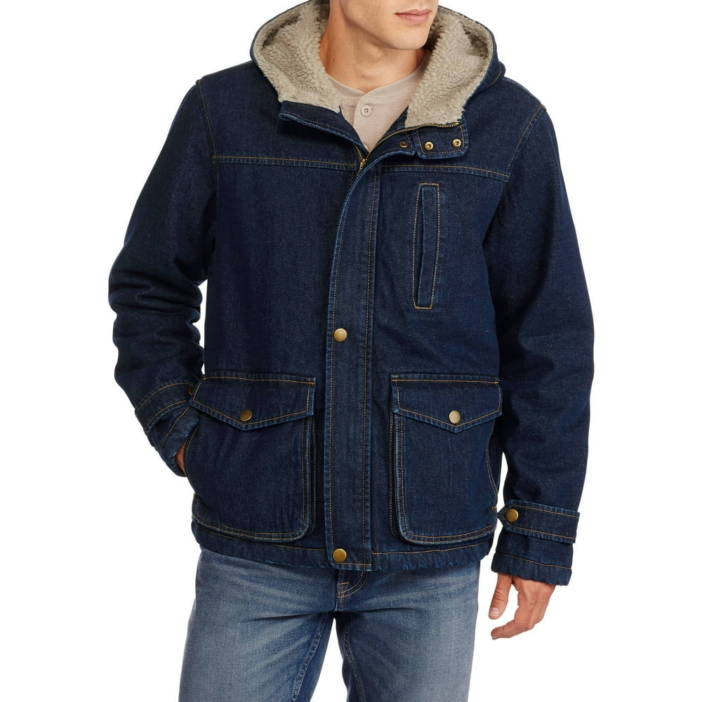Men's Hooded Canvas Jacket