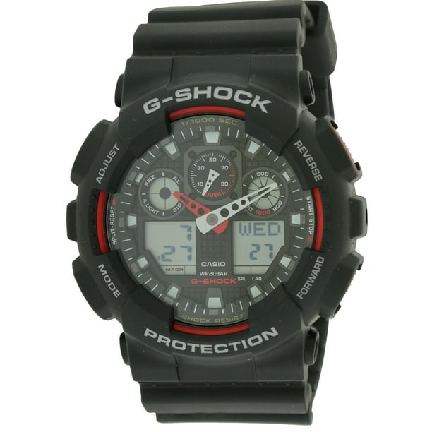 Casio G Shock G Shock Analog Digital Mens Watch Ga100 1a4 Walmart Com Walmart Com