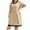 Khaki1, variant on yillto Plus Size Nightgowns for Womens Cute Sleepwear Pajamas Night Dress Ladies Loose Nightshirts