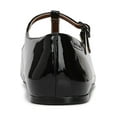 thumbnail image 5 of Franco Sarto Women's Marylee T-Strap Flat Black Patent 7.5M, 5 of 6