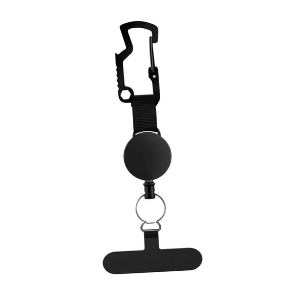 Correa de para teléfono móvil y pestaña de sujeción metálica de 360 degree para escalada A