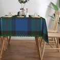 thumbnail image 3 of Rectangle Table Cloth, Scottish Clan Fergusson Ferguson Tartan Resistant Washable Tablecloth Decorative Table Cover for Dining, Indoor and Outdoor, 3 of 6