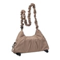 thumbnail image 1 of Bolsa de gimnasio para mujer, elegante bolso de hombro informal para playa, deportes, gimnasio, compras. beige, 1 of 9
