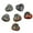 I, variant on Mlkoz Home Decoration Clearance, Natural Crystal Agate Stone 20mm Heart-shaped Small Ornament Without Holes Bare Stone DIY Decoration, Mother's Day Gifts