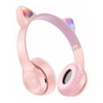 thumbnail image 1 of Diadema Audifonos Orejas De Gato Bluetooths 5.1 Led Ninos, 1 of 8
