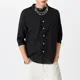 thumbnail image 5 of Camisa Slim Fit Cuello Mao Manga Larga Hombre Vestir Casual, 5 of 8