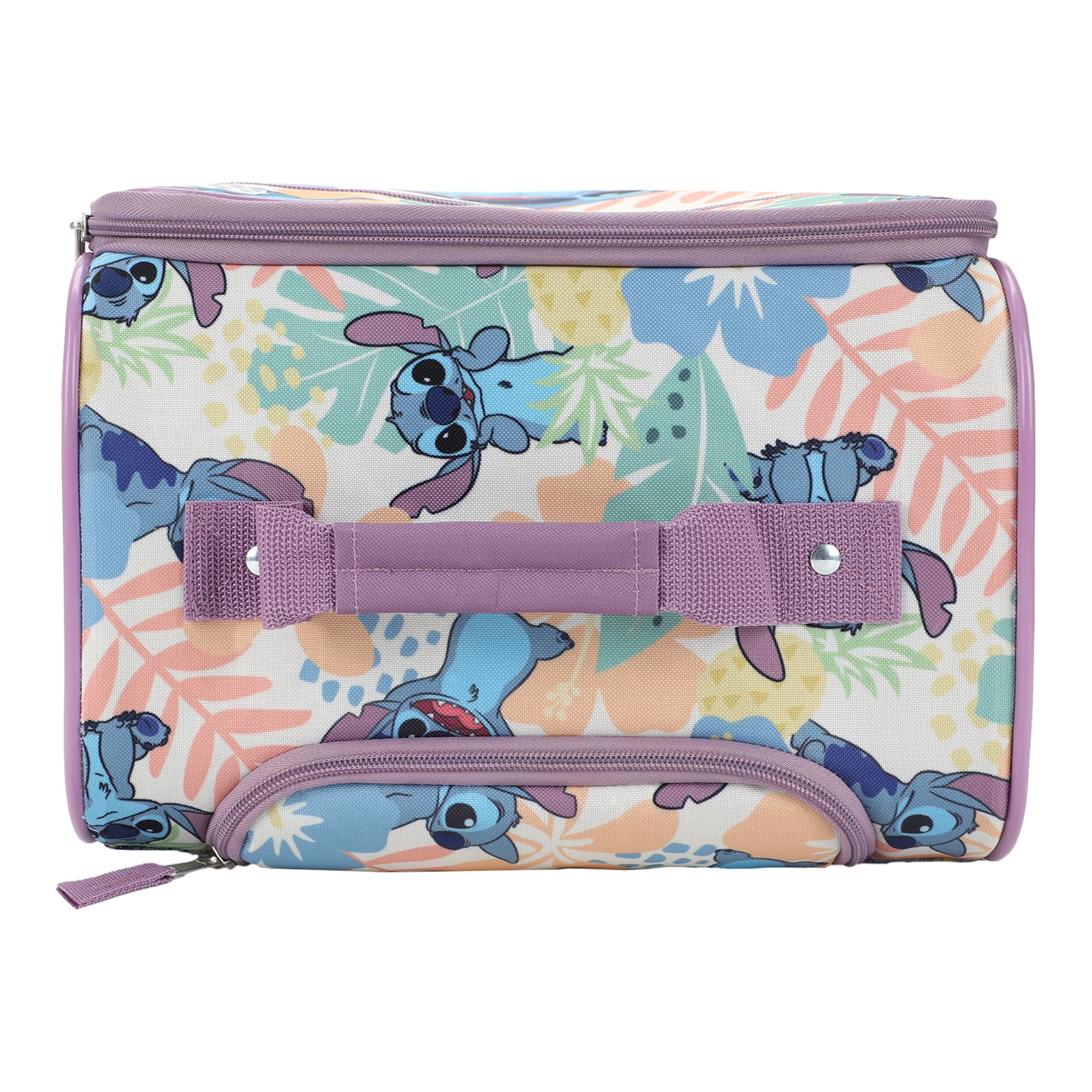 Lilo & Stitch Tropical Fruit & Flowers 18" Youth Pilot Case Carry On Luggage Suitcase