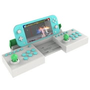IPEGA Switch Dual Arcade Joystick - Plug-and-Play for 2-Player Games, Turbo Auto-Fire Function, Ergonomic Competitive Fighting Game Pad for Switch/Switch OLED