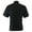 BLACK, variant on Unisex Ten Button Placket Short Sleeve Chef Coat 3306
