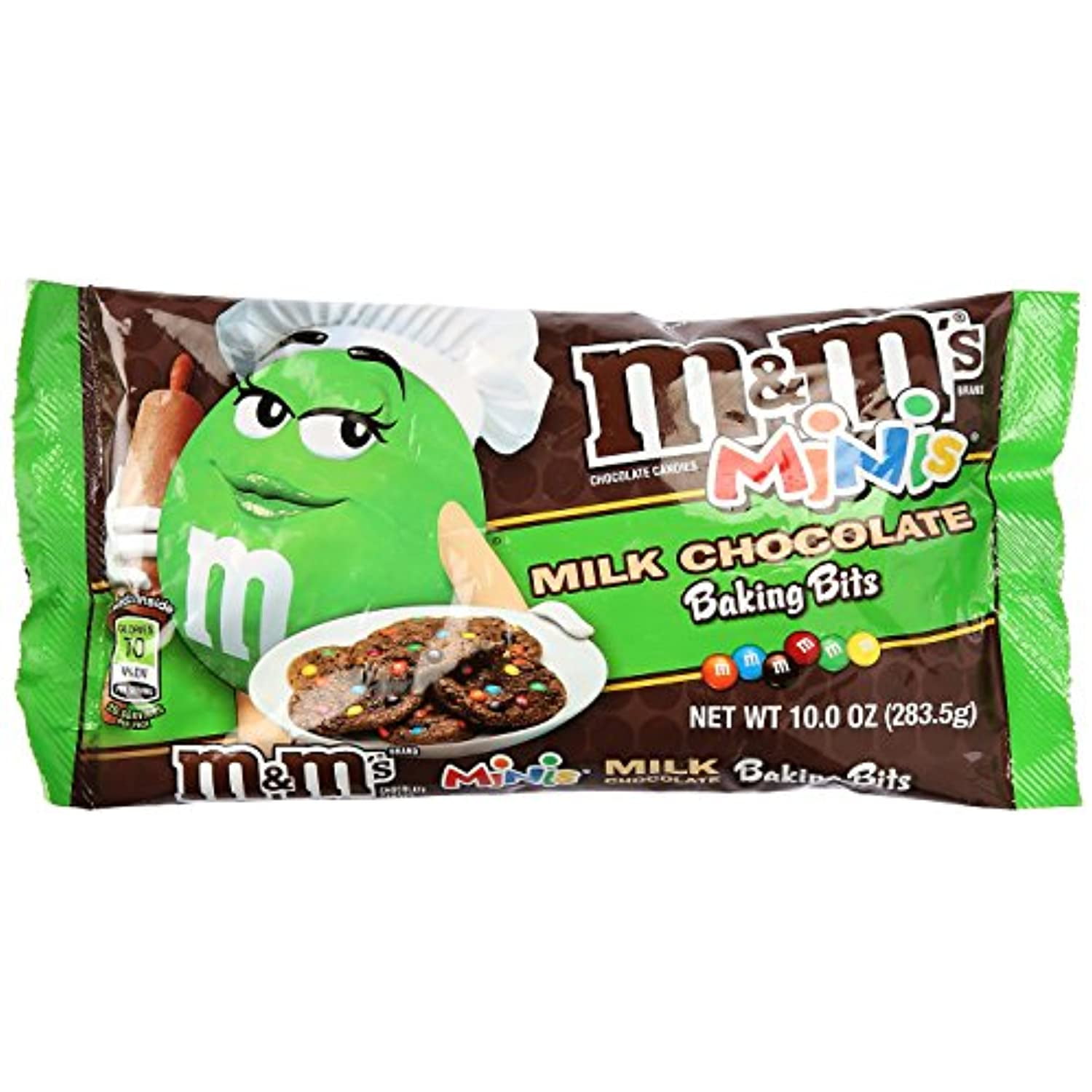 M & M Minis Chocolate Candies, Milk Chocolate, Baking Bits - 10.0 oz