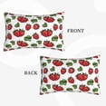 thumbnail image 2 of Lsque Hand Drawn Strawberry Pattern Pillow Case – Soft & Cozy Throw Pillow Cover, Hypoallergenic Cushion Case for Sleeping Women with Envelope Closure-20"x30", 2 of 6