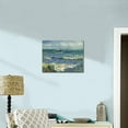 thumbnail image 3 of Canvas Prints Wall Art Seascape at Saintes Maries by Vincent Van Gogh Oil Paintings Reproduction Classical Giclee Artwork Ocean Sea Pictures for Bedroom Bathroom Kitchen Home Decorations, 3 of 9