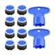 thumbnail image 5 of Aireador de caché para grifo, Restrictor de flujo para baño, accesorio de alta presión, ahorro de agua, aireador de grifo duradero, 8x 215 mm, 5 of 9