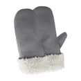 thumbnail image 3 of Women's Fleece Lined Thermal Mittens, Thickened Cold Proof Winter Gloves for Outdoor, Warm Winter Mittens for Daily Travel and Commuting - White, 3 of 4