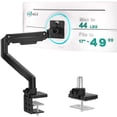 thumbnail image 1 of WALI Bras de Moniteur Ultra Grand pour Écrans Incurvés Robustes de 17 à 49 Pouces, Supporte jusqu'à 44 Lb, Ressort à Gaz Réglable pour Moniteur Simple des, 1 of 9