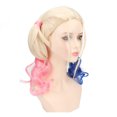 thumbnail image 1 of Cosplay Faux Cheveux, Queue de Cheval Doublement Chauffante, Longue et Bouclée, Taille Ajustable pour Décoration de Festival, 1 of 8