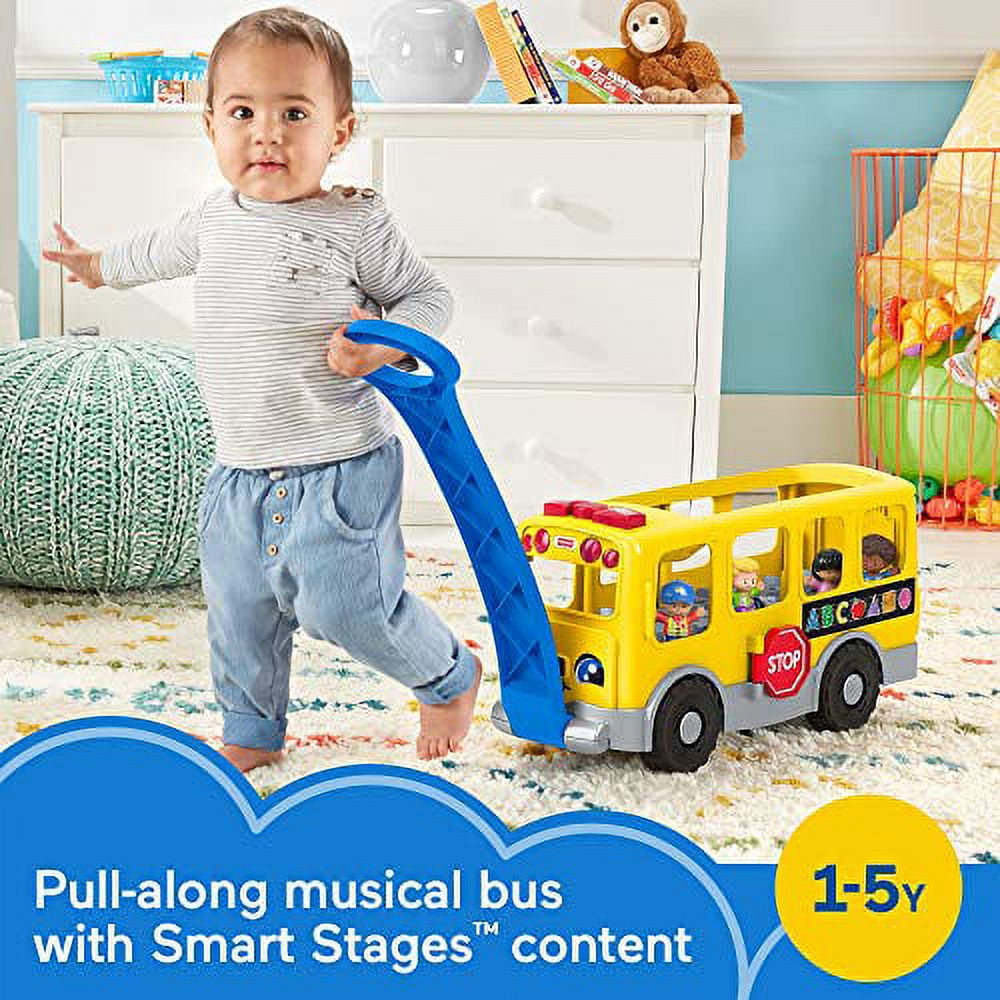 Fisher-Price Little People Big Yellow School Bus, Multicolor