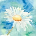 thumbnail image 2 of Moore, Regina 26x26 White Modern Wood Framed Museum Art Print Titled - Daisy Sunshine II, 2 of 4