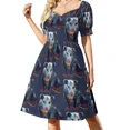 thumbnail image 2 of Vestido sin mangas "ZARIGÜEY" de Robert Phelps, vestido suelto para mujer., 2 of 8