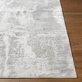 thumbnail image 2 of Hauteloom Chroma Living Room, Bedroom Area Rug - Contemporary - Ivory, White, Medium Gray - 5'3" x 7', 2 of 6
