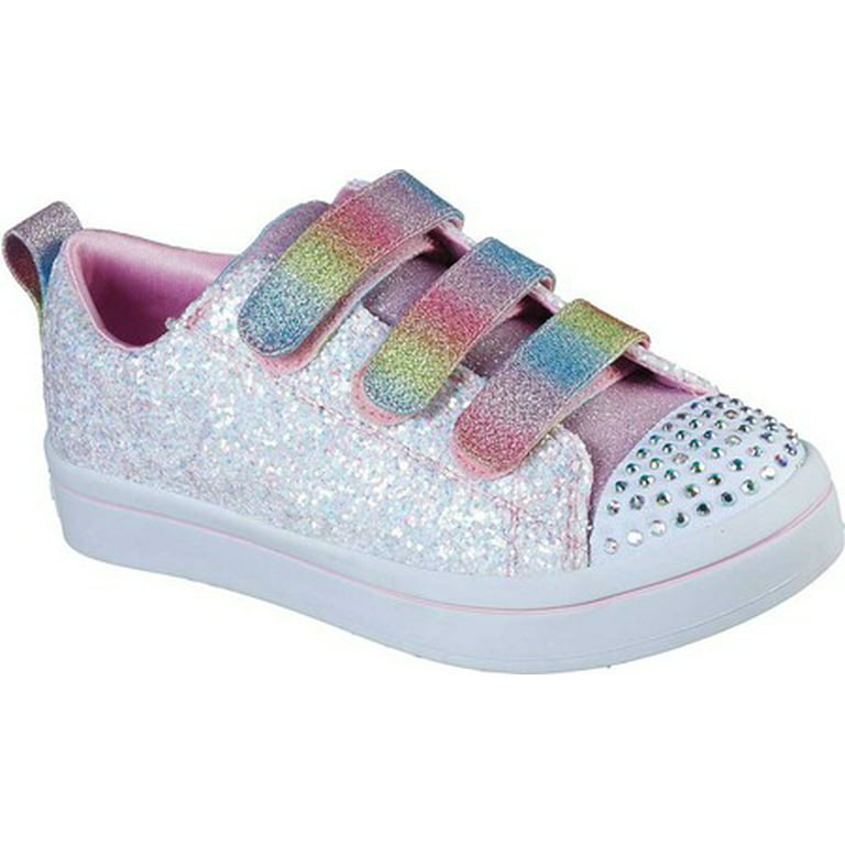 kritiker radium kompliceret Skechers Twinkle Toes: Twi-Lites - Glitter Glitz Light-up Sneaker (Little  Girls & Big Girls) - Walmart.com
