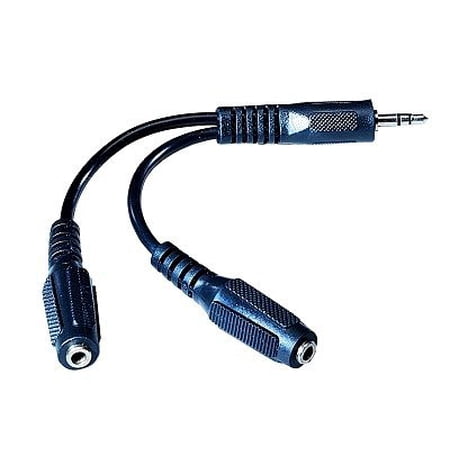 Recoton Recoton Acw333 Audio Headphone Adapter Stereo Mini Plug Y Adapter Cable Electronic_Adapter