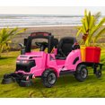 thumbnail image 2 of OTTORD 12V Ride on Car, Kids Street Sweeper Truck Electric Vehicle with Remote Control, Toddlers Battery Powered Construction Toy, 2 of 7