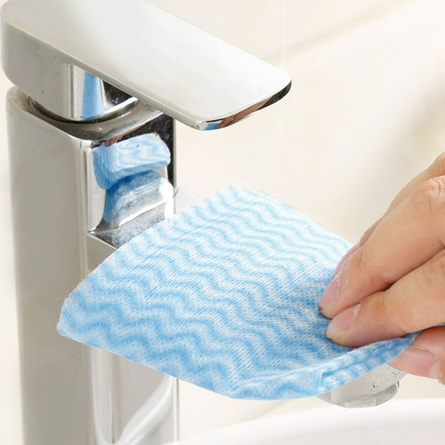 Dish Wipe, Dish Cloth Disposable 80 Sheet Hand Towels for Cleaning Counters for Kitchen
