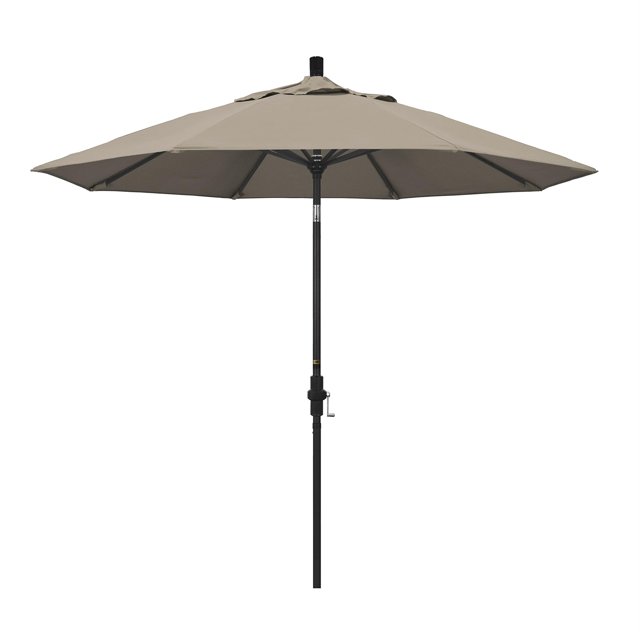 California Umbrella Parasol de Patio 9 Pieds Taupe