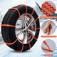 thumbnail image 3 of Cadenas para nieve con 12 cadenas ajustables para neumáticos para automóviles/camionetas/SUV ​​Cadenas antideslizantes para neumáticos para nieve Cadenas universales para neumáticos Conducci, 3 of 5