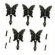 thumbnail image 5 of 5 piezas de colgilla de pared ganchos de toalla resistente de servicio resistente salas de pelaje de mariposa regalos adornos de almacenamiento de, 5 of 8