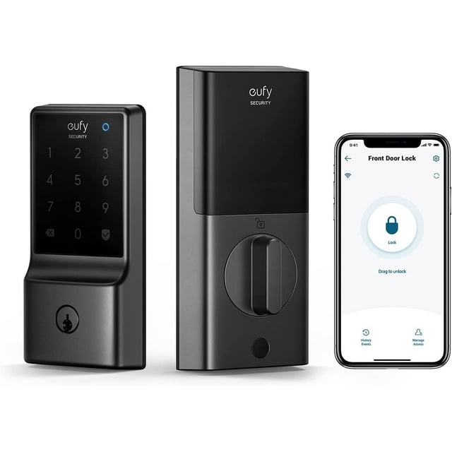 Cerrojo WiFi Smart Lock eufy Security C210 para entrada sin llave