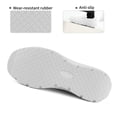 thumbnail image 3 of Jacata Non Slip Work Shoes for Women Food Service Water Slip Resistant Nurse Shoes (White Size 9.5), 3 of 6