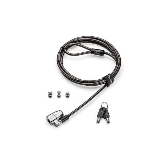 Kensington ClickSafe 2.0 Universal Keyed Laptop Lock - Black