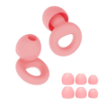 thumbnail image 1 of Tapones para los oídos de silicona para nadar, dormir, cancelación de ruido, reducción de ruido, insonorizados, reducen los perturbaciones, tapones para los oídos de bucle de calidad, 1 of 5