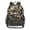 Golden Twin Dragons, variant on Ttyddzy Clear Backpack Heavy Duty PVC Transparent Backpack for College Workplace, Bull