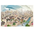 thumbnail image 1 of 1000PCS Puzzle Toy Stress Relief Creative Paper Puzzle Jigsaw Puzzle for Adults, 1 of 6
